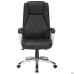 Seltic executive chair, black faux leather