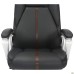 Seltic executive chair, black faux leather