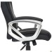 Seltic executive chair, black faux leather