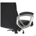 Seltic executive chair, black faux leather