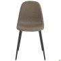 Luchia chair, black base / brown