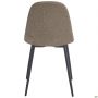 Luchia chair, black base / brown