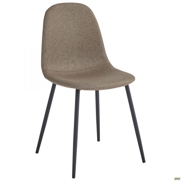 Luchia chair, black base / brown