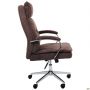 Olimpic executive chair, brown fabric