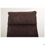 Olimpic executive chair, brown fabric