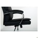 Faraon executive chair, black eco-leather