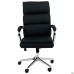Faraon executive chair, black eco-leather