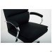 Faraon executive chair, black eco-leather