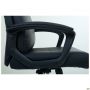 Lincoln executive chair, black faux leather