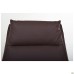 Lincoln executive chair, chocolate faux leather