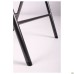 Knox Folding Chair, White Plastic