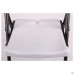 Knox Folding Chair, White Plastic