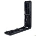 Jilly folding bench, black rattan-effect plastic