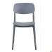 Cooper chair, grey plastic