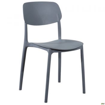 Cooper chair, grey plastic