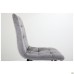 Cherry-C chair, black frame / grey velvet