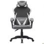 VR Racer Dexter Lambert gray/white gaming chair