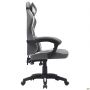 VR Racer Dexter Lambert gray/white gaming chair