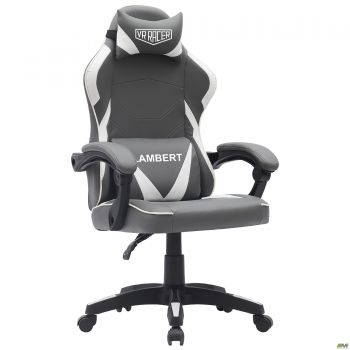 VR Racer Dexter Lambert gray/white gaming chair