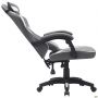 VR Racer Dexter Lambert gray/white gaming chair