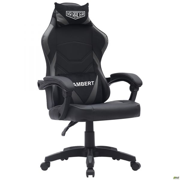 VR Racer Dexter Lambert black/gray gaming chair