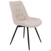 Liara swivel dining chair 180°, cream