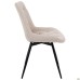 Liara swivel dining chair 180°, cream