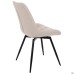 Liara swivel dining chair 180°, cream