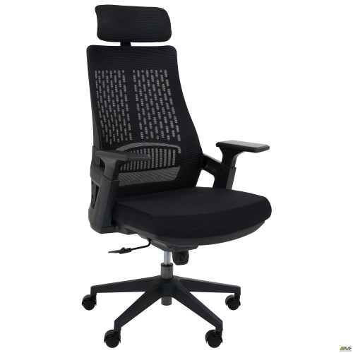 Patric chair, black fabric