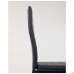 Sicilia chair, black faux leather