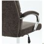 Adams chair, dark grey fabric