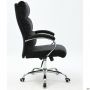 Adams chair, black fabric