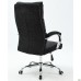 Adams chair, black fabric