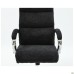 Adams chair, black fabric