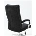Adams chair, black fabric