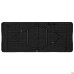 Chrysler-F folding table, black plastic