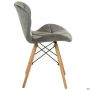 Betani-C dining chair, beige velvet