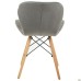 Betani-C dining chair, beige velvet