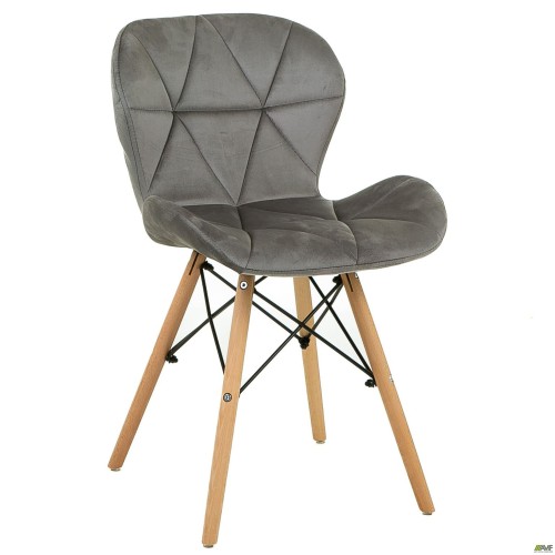 Betani-C dining chair, beige velvet