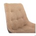 Aurora swivel chair, black/camel