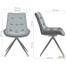 Aurora swivel chair, black/camel
