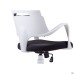 Spiral White Chair, Black