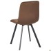 Harlem dining chair, black/coffee