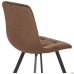 Harlem dining chair, black/coffee