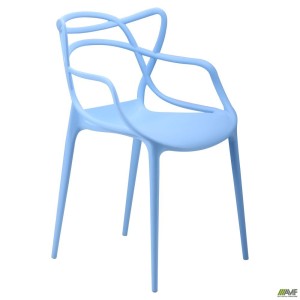 Viti plastic chair, blue