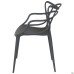 Viti plastic chair, grey