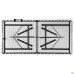 Rayvon-F Folding Table, White Plastic