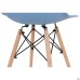 Aster RL Wood chair, plastic, blue