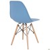 Aster RL Wood chair, plastic, blue