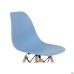 Aster RL Wood chair, plastic, blue